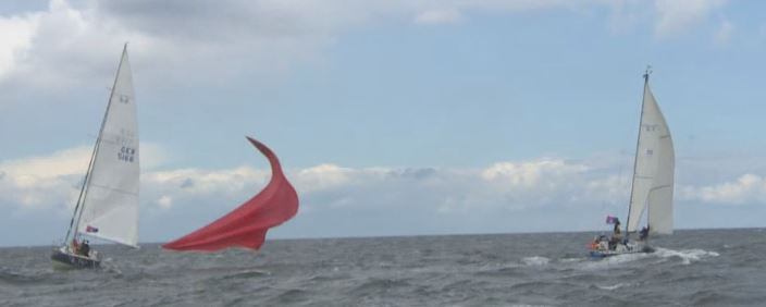 Nordmagazin-Raue Bedingungen bei der Regatta _Rund Bornholm