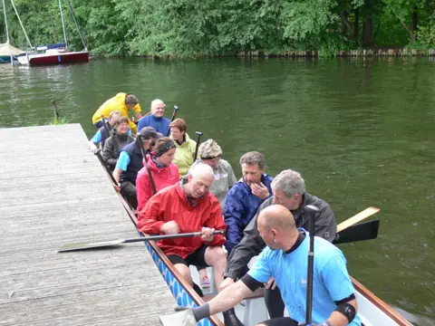 Training für den 7. Drachenboot Cup – Bild 3