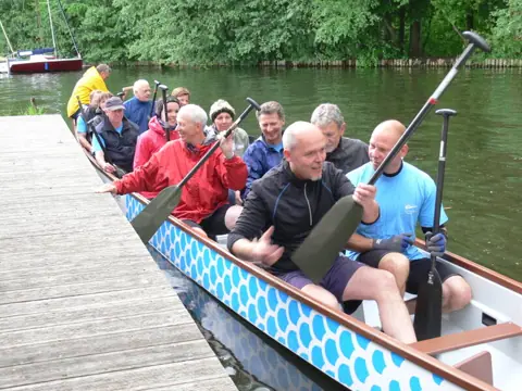 Training für den 7. Drachenboot Cup – Bild 4