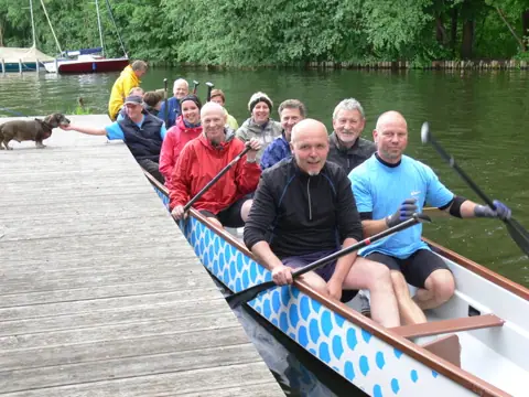 Training für den 7. Drachenboot Cup – Bild 5